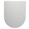Kép 5/8 - AQUALINE Dona WC-ülőke, soft close, easy take, PP, fehér